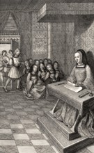 Queen Anne of Brittany, Court of the Ladies, 1509