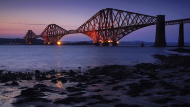 Europe, Scotland, railway bridge, Firth of Forth, railway bridge, fjord, fjord, Forth Bridge,