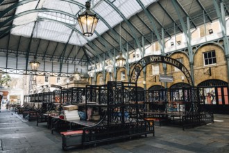 LONDON, UK, August 25, 2023: Interior view of Covent Garden Market. Located in the West End of