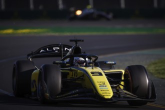 MELBOURNE, AUSTRALIA, MARCH 22: Kush Maini of India and invicta Racing during qualifying at the