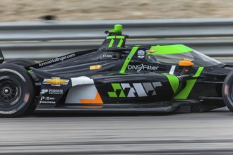 ROMAIN GROSJEAN (77) of Geneva, Switzerland practices for the Inaugural Thermal Club $1 Million