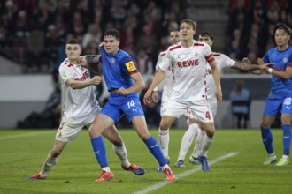 Eric Martel (1.FC Köln, Midfield, #6), Max Geschwill (Defence, Holstein Kiel, #14), DFB Pokal: 1.FC