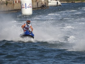 Olbia, Italy - September 16 - 20192 Aquabike world Championship gran prix of Italy