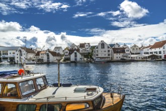 Haugesund on the west coast of Norway is a popular summertime destination. The town Haugesund in