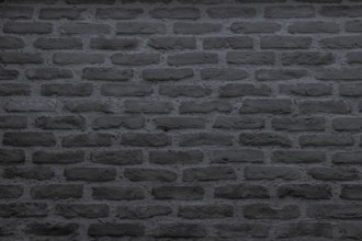 Old vintage grunge brick wall background texture with place for text
