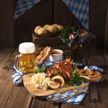 Oktoberfest pork with sauerkraut