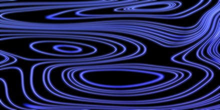 Neon Glow violet lines on a dark background, Glowing background