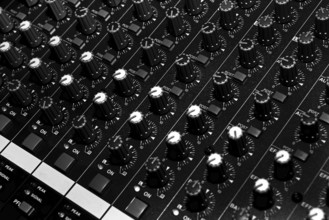 Mixing console