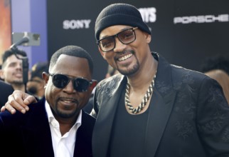 Martin Lawrence and Will Smith at the Los Angeles premiere of 'Bad Boys: Ride or Die' held at the