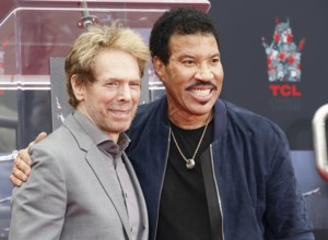 Lionel Richie and Jerry Bruckheimer at Lionel Richie Hand And Footprint Ceremony held at the TCL