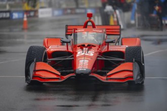 INDYCAR Series driver, BENJAMIN PEDERSEN (R) (55) of Copenhagen, Denmark, travels through the turns