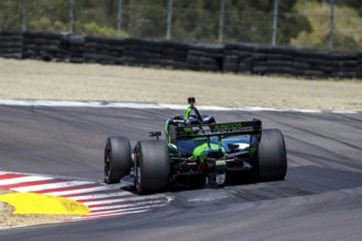 AGUSTIN HUGO CANAPINO (78) of Arrecifes, Argentina practices for the Firestone Grand Prix of