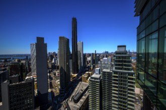 Aerial view from Downtown Brooklyn, NY, USA, USA, North America