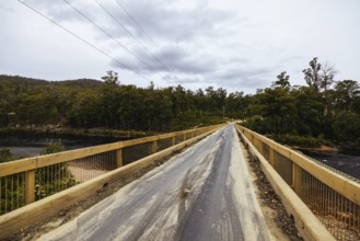 The area around Huon River and Southwood Rd in Lonnvale near Geeveston, a World Heritage Area in