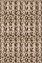 3D effect seamless background, wallpaper decoration pattern