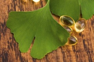 Ginkgo with essential oil