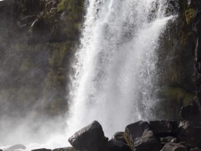 Oxararfoss, Thingvellir National Park, Iceland, Europe