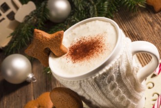 Christmas chocolate drink