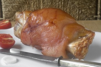 Grilled pork knuckle