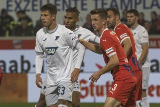 Germany: Soccer 1st Bundesliga, Matchday 8 - 1. FC Heidenheim-TSG Hoffenheim, Voith-Arena,