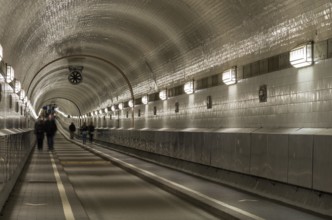 Old Elbe Tunnel in Hamburg