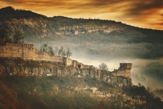 Medieval Stronghold Tsarevets in Veliko Tarnovo, Bulgaria Veliko Tarnovo, Bulgaria, Europe