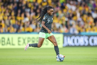 BRISBANE, AUSTRALIA, JULY 27: Ifeoma ONUMONU of Nigeria as Australia plays Nigeria at the FIFA