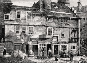 Cunzie House, Candlemaker Row, Cowgatehead, 1850, Edinburgh, Scotland, United Kingdom, Europe