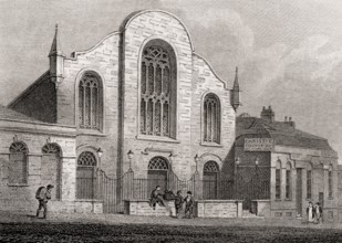 Lady Yester's Kirk, Scotland, 19th century, Views in Edinburgh by J. & H. S. Storer