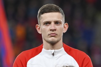 PRAGUE, CZECH REPUBLIC - MARCH 24, 2023: Qualifications for UEFA Euro 2024. Match Czech Republic -
