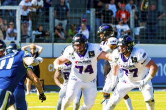 European League of Football/ Game : Frankfurt Galaxy -Stuttgart Surge July . 10. 2022