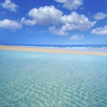 Jandia beach Mal Nombre Fuerteventura at Canary Islands of Spain