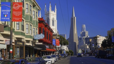 USA, California, San Francisco, Trans America Pyramid, North America