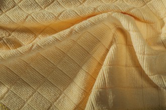 New kitchen orange washcloth top view