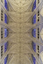 Saint Patricks Old Cathedral or Old St. Patricks, Lower Manhattan, Impressive symmetrical vaulted