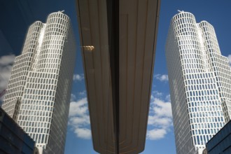 08.06.2019, Berlin, Germany, Europe, The tower of the Upper West building complex on Kurfürstendamm