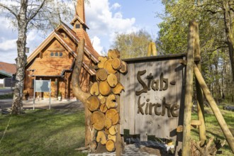 Pictures of the stave church Stiege in the Harz Selketal Selketalstieg