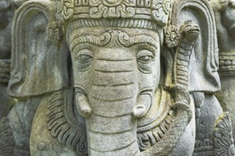 Buddha elephant in the park