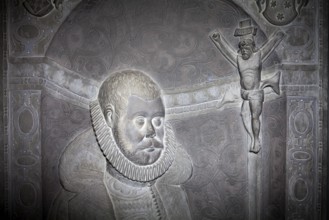 Epitaph for Johann von Grone, St.Michael Church, Kirchbrak, district of Holzminden, Weserbergland,