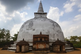 Polonnaruwa - the ruins of an ancient temple, traces of an ancient highly developed civilization.