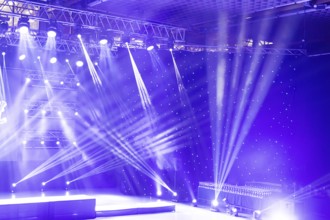Concert light show, Stage lights, Colorful Stage Lights, light show at the Concert