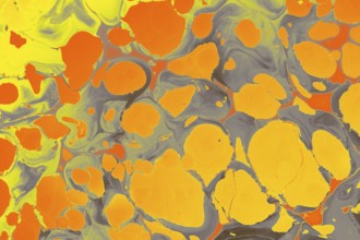 Abstract creative marble pattern texture. Traditional art of Ebru marbling