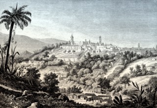 Jalapa, Republic of Guatemala, Central America, 19th century