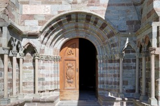 Interior, Sacra di San Michele, Sacra di San Michele, St Michael at the Cloisters, Abbey, Turin