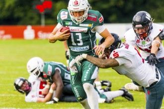 German Football League, Game: Schwäbisch Hall Unicorns, Kirchdorf Wildcats in the Optima Sportpark