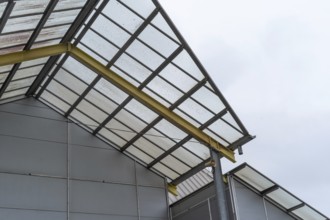 Roof of a modern building