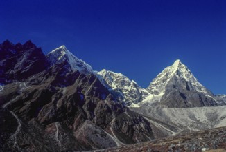 Mountains near pheriche, nepal, Asia