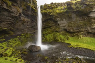 Kvernufoss Waterfall, Iceland, Europe