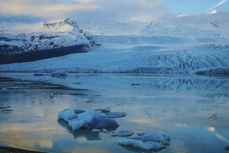 Iceland Fjallsárlón glacier lake. Shooting Location: Iceland, Reykjavik
