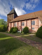 Prerow Seamen's Church, oldest church on the Darß, Prerow, Fischland-Darß-Zingst peninsula,